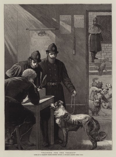 Waiting for the Verdict by Samuel Edmund Waller